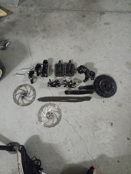 Vendo peças de bike