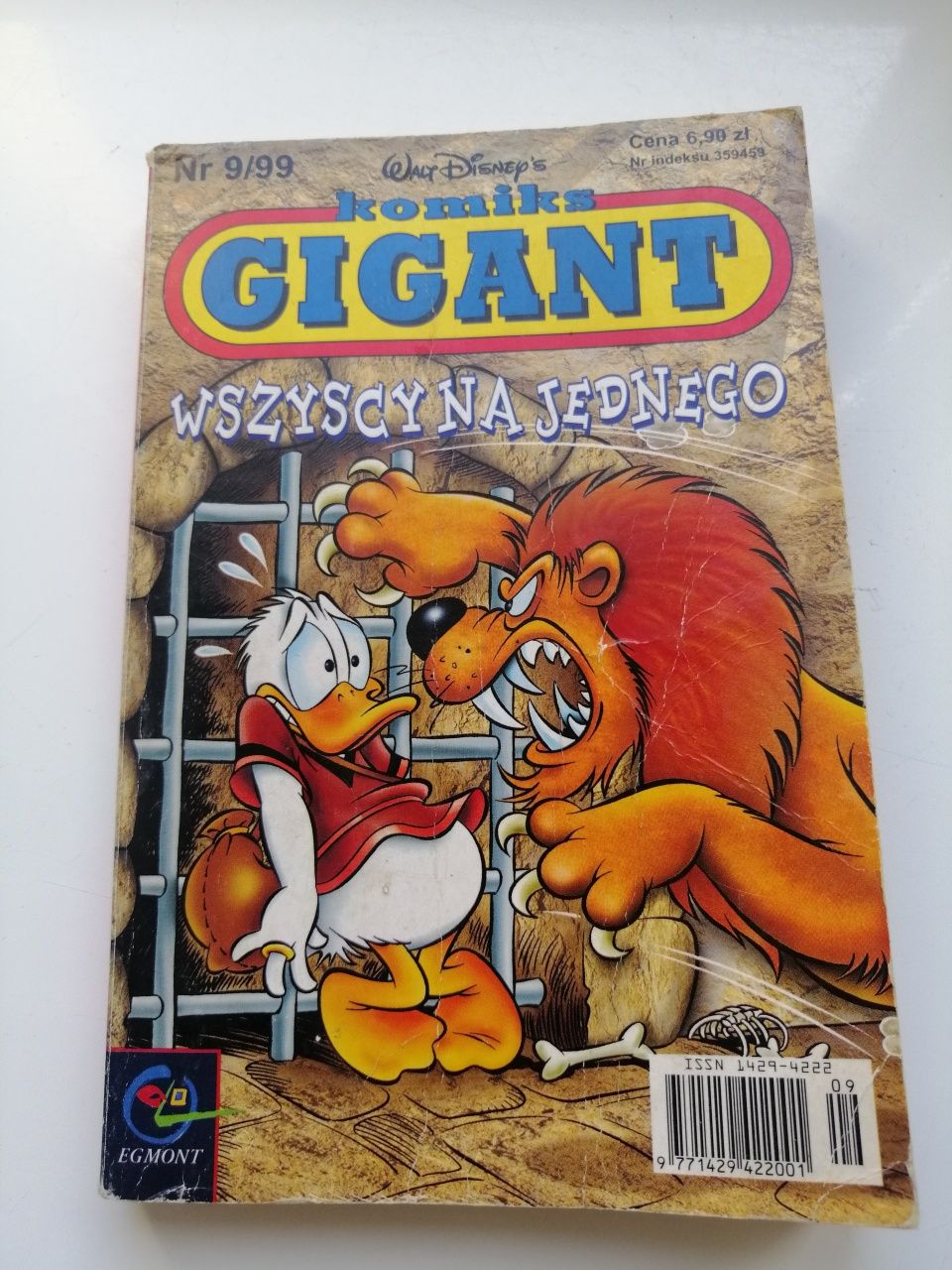 Komiks Gigant Kaczor Donald 1999r.