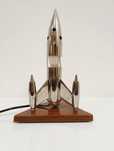 Lampka Nocna Space Age Design Rakieta
