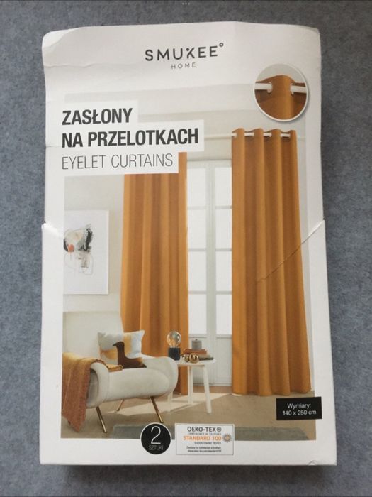 Zasłony Nowe na przelotkach