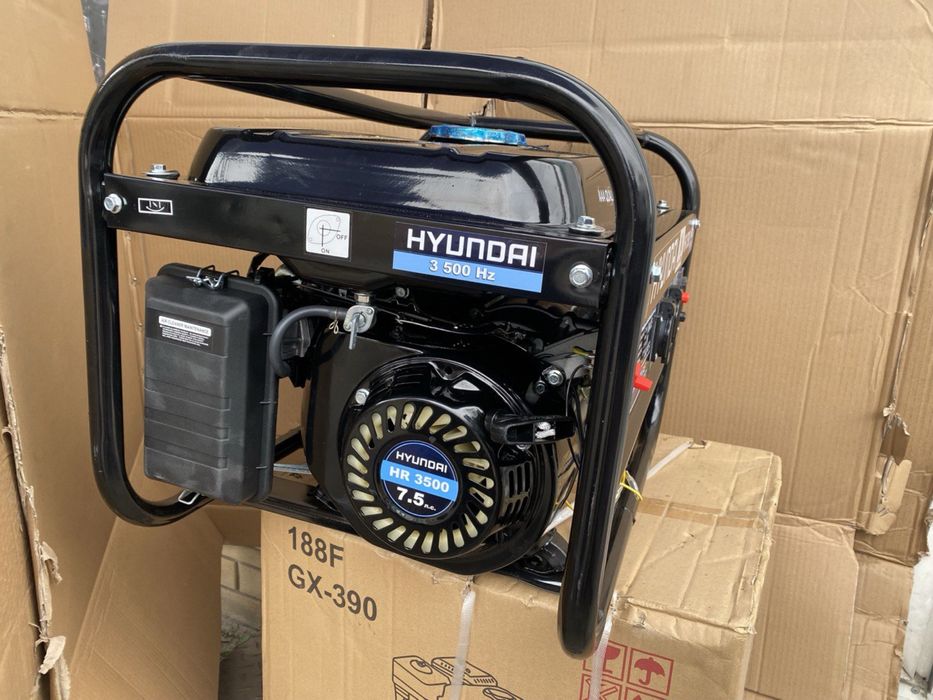 Генератор HYUNDAI 3.5 квт, XZ Корея, медь, бесплатная доставка