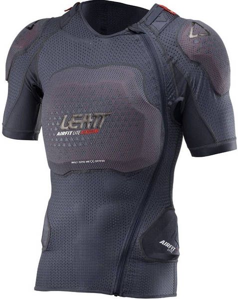 Моточерепаха з коротким рукавом Leatt 3DF AirFit Lite Evo чорний