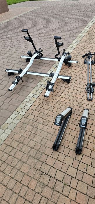 Sprzedam bagażnik thule  na 3 rowery i 4 narty