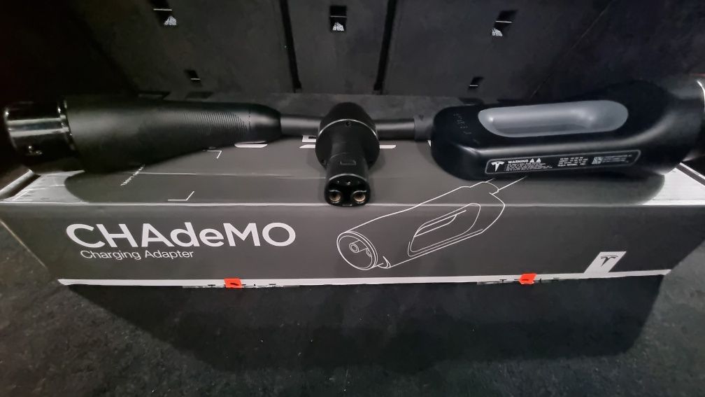 Chademo Чадемо Tesla Supercharger adapter EU Type 2 USA комплект