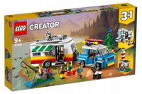 NOWE klocki LEGO Creator Wakacyjny kemping z rodziną 3w1 31108