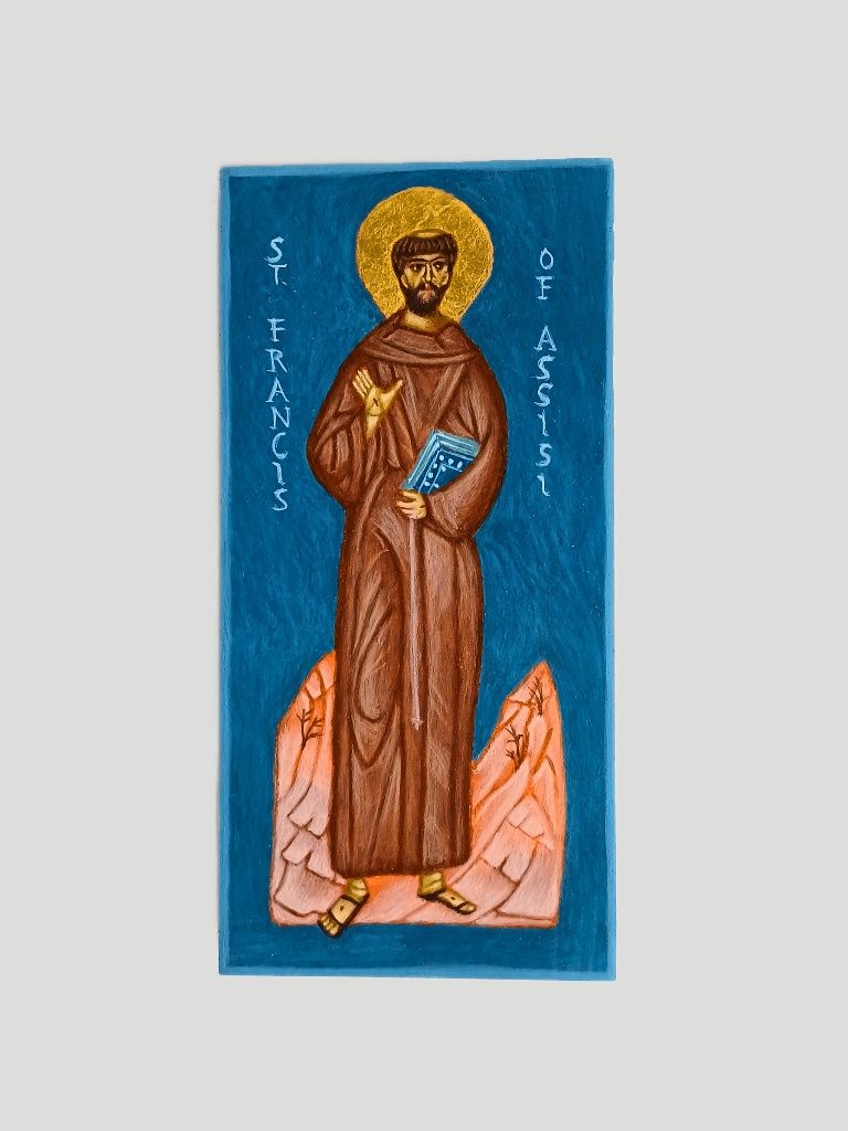 Ikona Św.  Franciszek z Asyżu