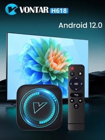 VONTAR H618 8K 4/32 приставка 8K Android 12 Smart TV медіаплеєр