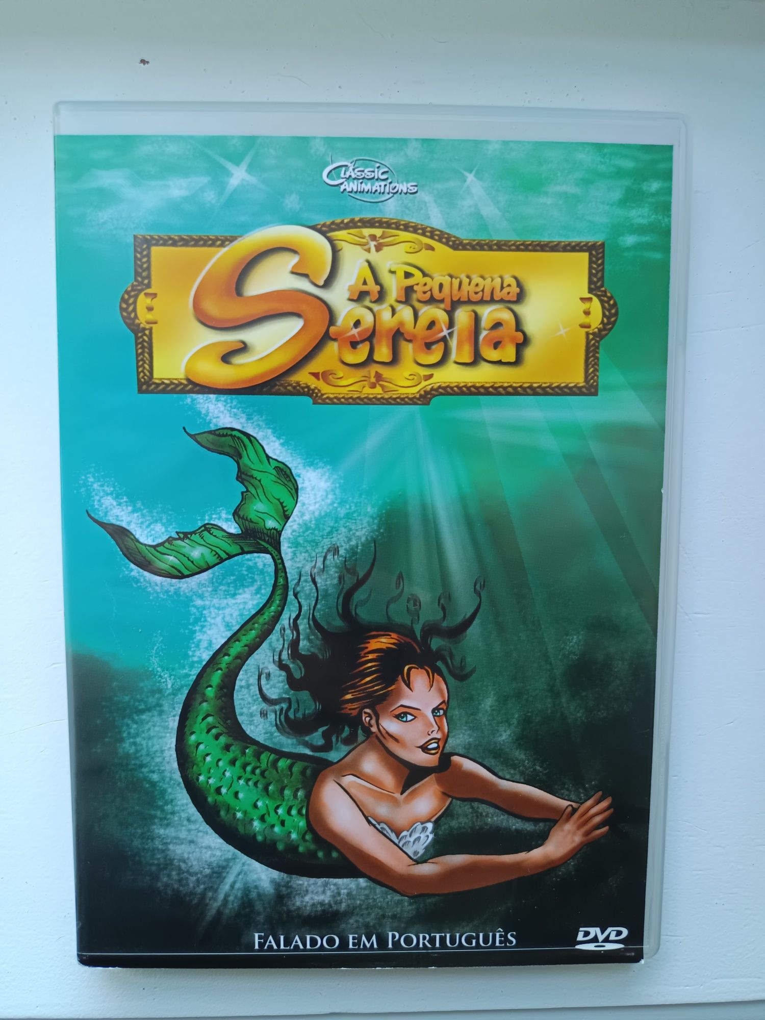DVD a pequena sereia