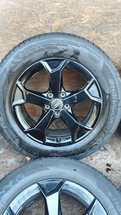 Felgi aluminiowe ! 17 cali ! AUDI VW SKODA ! Czarne ! MONTAŻ!