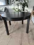 Stół okrągły rozkładany Ikea wenge 115cm.