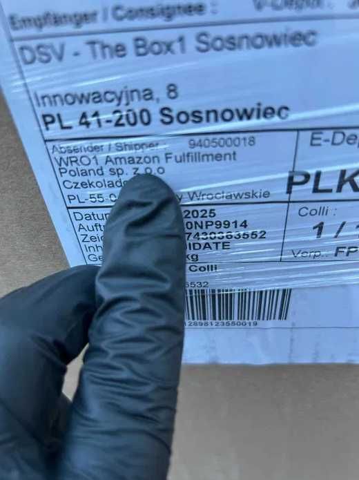 Zwroty konsumenckie z Amazon - palety i boxy - zakup w ciemno - 48h