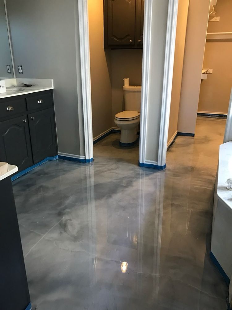 Pavimentos em Resina Epoxy / Epoxi Metalizada