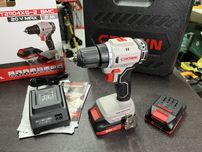 Бесщеточный аккумуляторный шуруповерт Crown CT21104XS Официальный