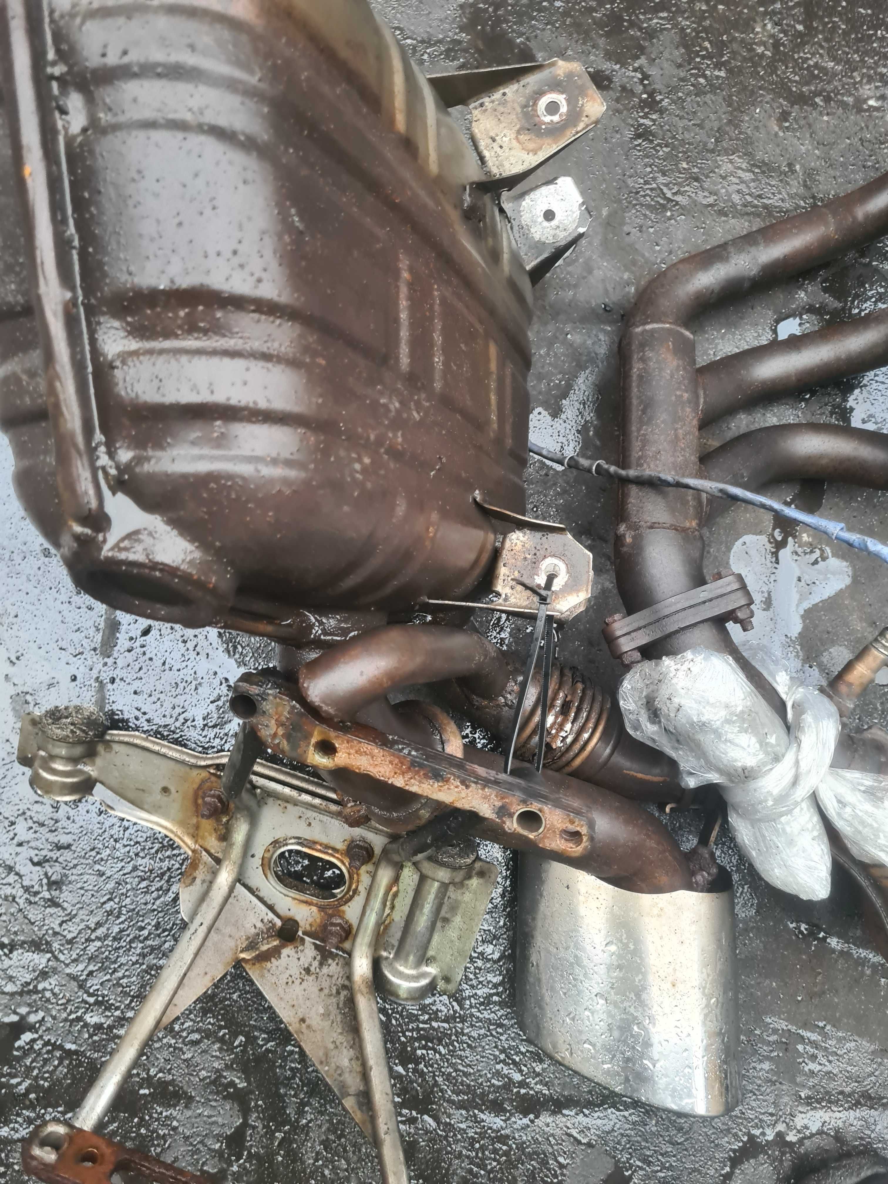 Porsche 911 Carrera 996 3.6 4s lift wydech katalizator tłumik kolektor