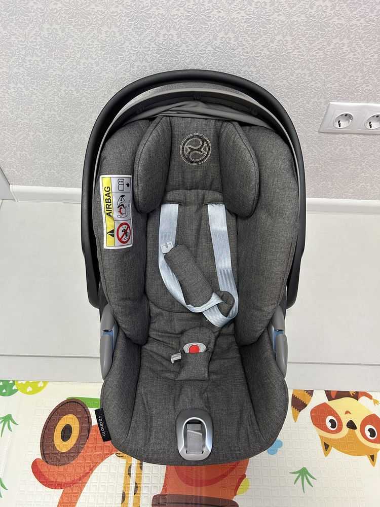 Автокрісло Cybex Cloud Z i-Size Plus Soho Grey, сайбекс клауд З+