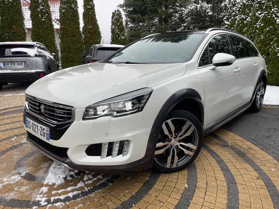 Peugeot 508 Biała Perła+Klima 4-strefowa+Skóry+Fotele elektr.+Kamera