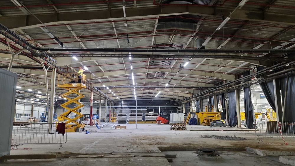 Sprzątanie mycie hal magazynowych produkcyjnych i  przemysłowych