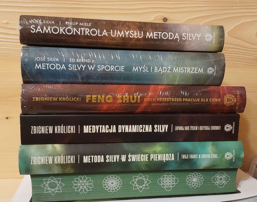 Mediteusz Książki Silva Królicki Samo kontrola umysłu  metodą silvy