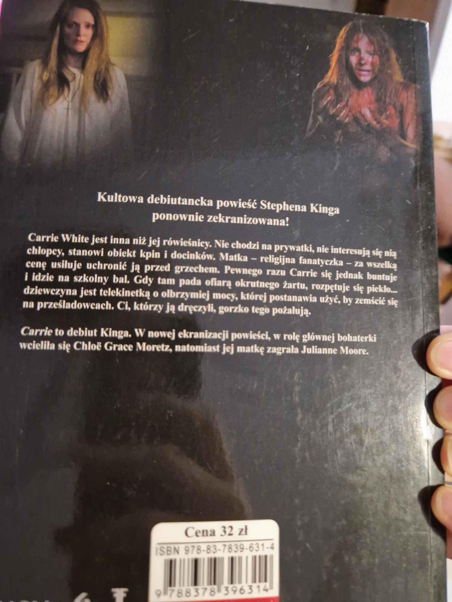 Książka- Carrie Stephen King