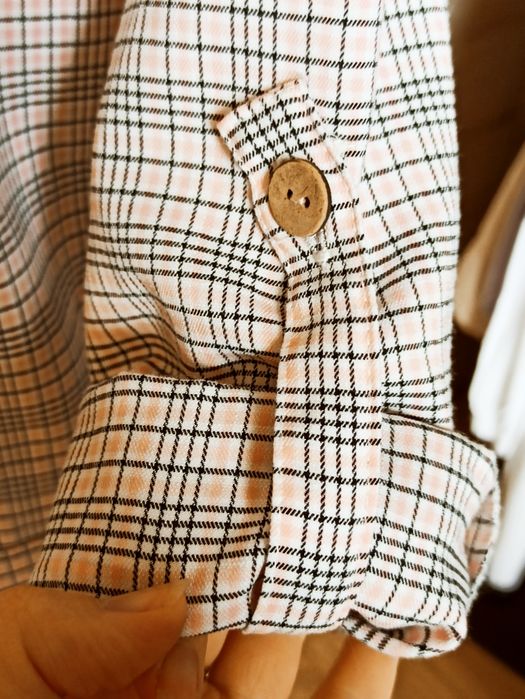 Sg Marynarka damska 36 , S dłuższa marynarka w kratę S żakiet 36 , S