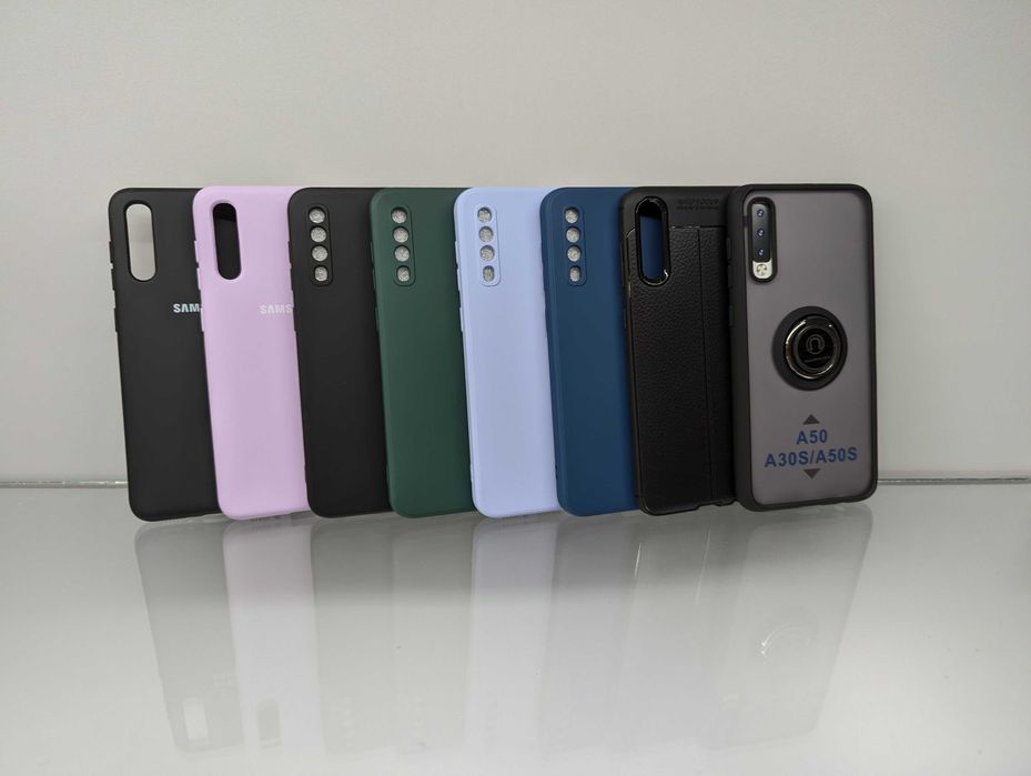 Samsung A30s/A50 Противоударный чехол софт тач Wave  все модели