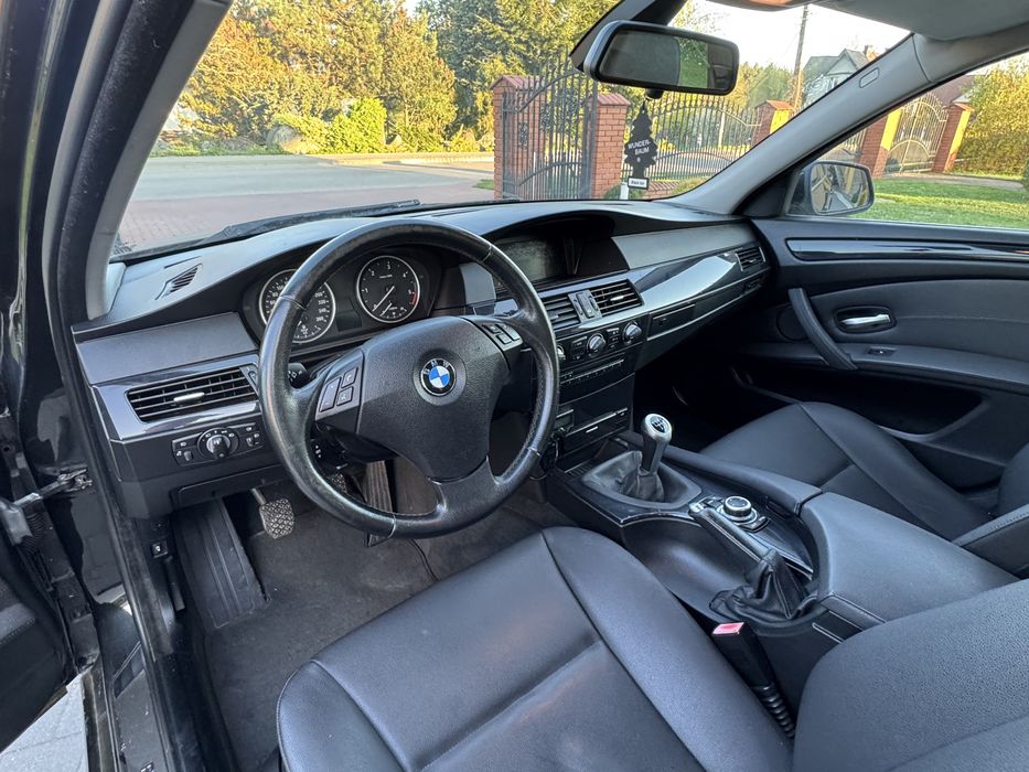 BMW E60 LIFT! 520D Sedan/Skóra/Navi/Klima