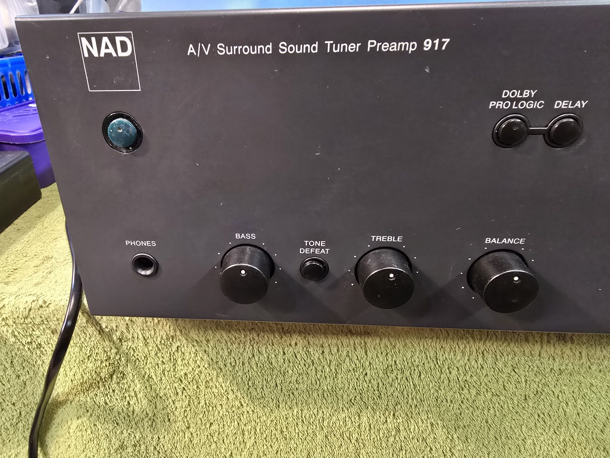 NAD 917 przedwzmacniacz, preamp + oryginalny pilot.