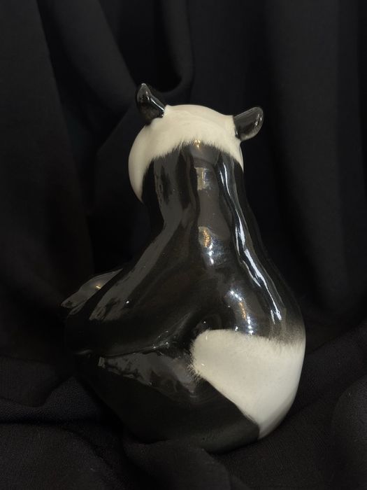 Figurka porcelanowa łomonosow. Panda