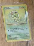 Karta Pokemon TCG z pierwszej serii - Base Set - Caterpie 45/102