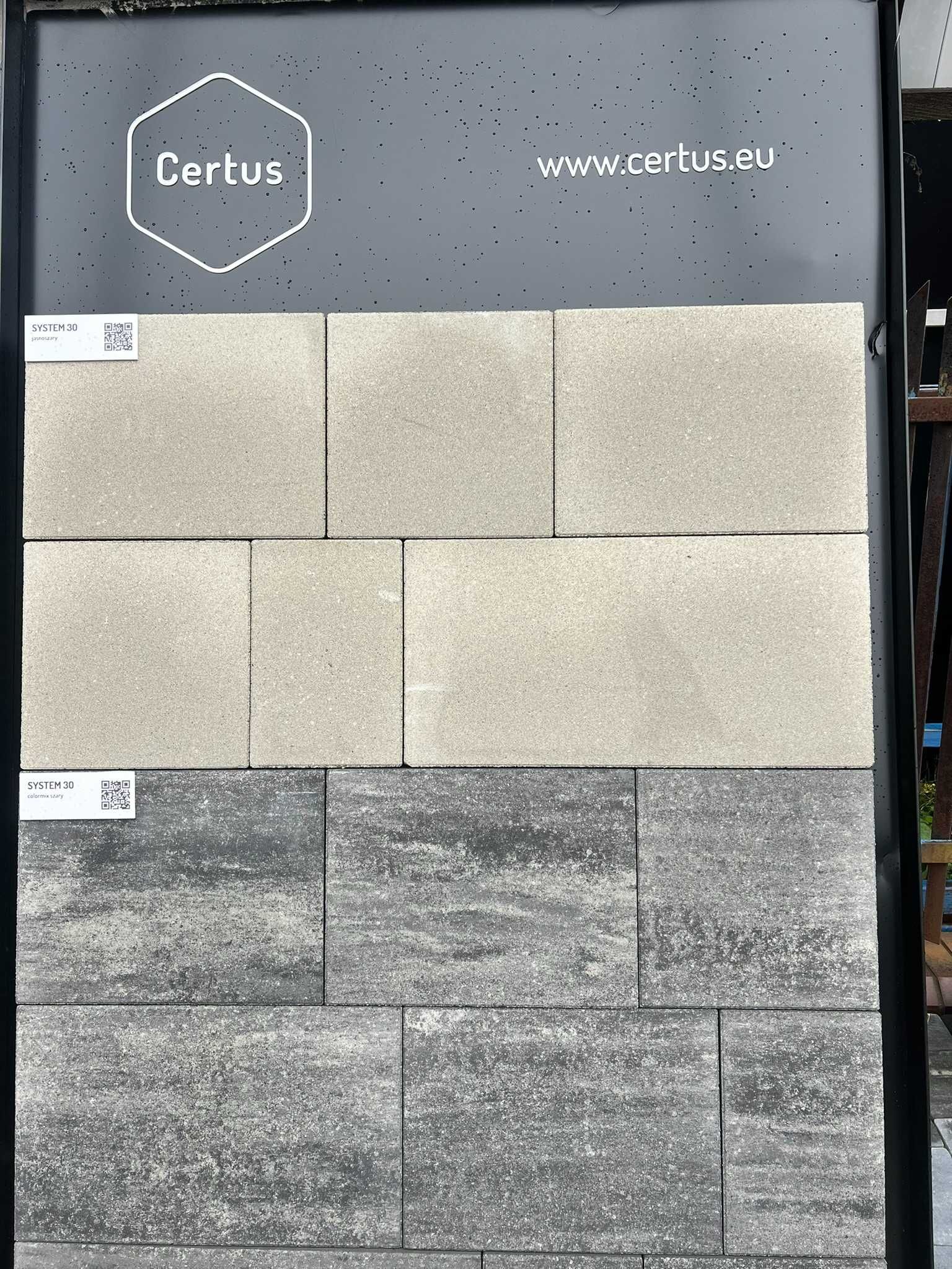 Kostka brukowa Certus System 22,5
