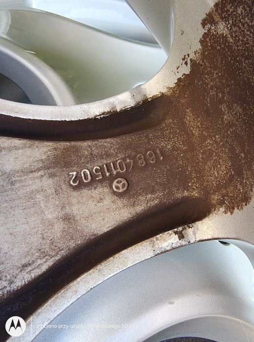 16 Mercedes A,B-klasa 5x112 5,5J et54 168.401.15.02