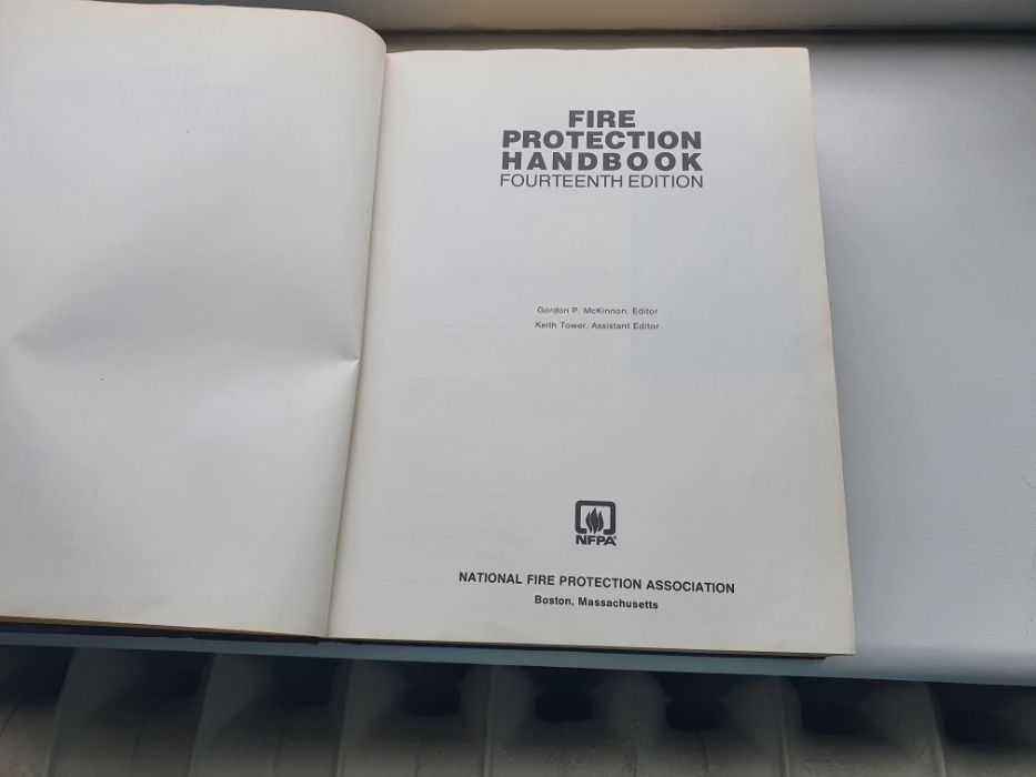 Książka / Book: FIRE PROTECTION HANDBOOK, 14th edition