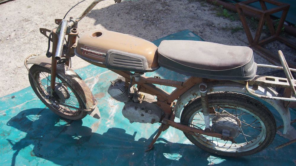 Rama Wierchowina niekompletna Bak Koła Silnik Kierownica Błotniki orgy