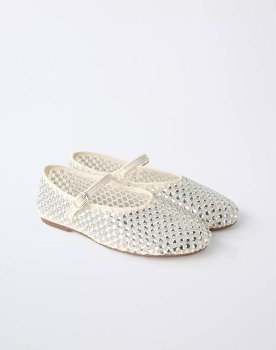 ZARA святкові туфельки човники 32р