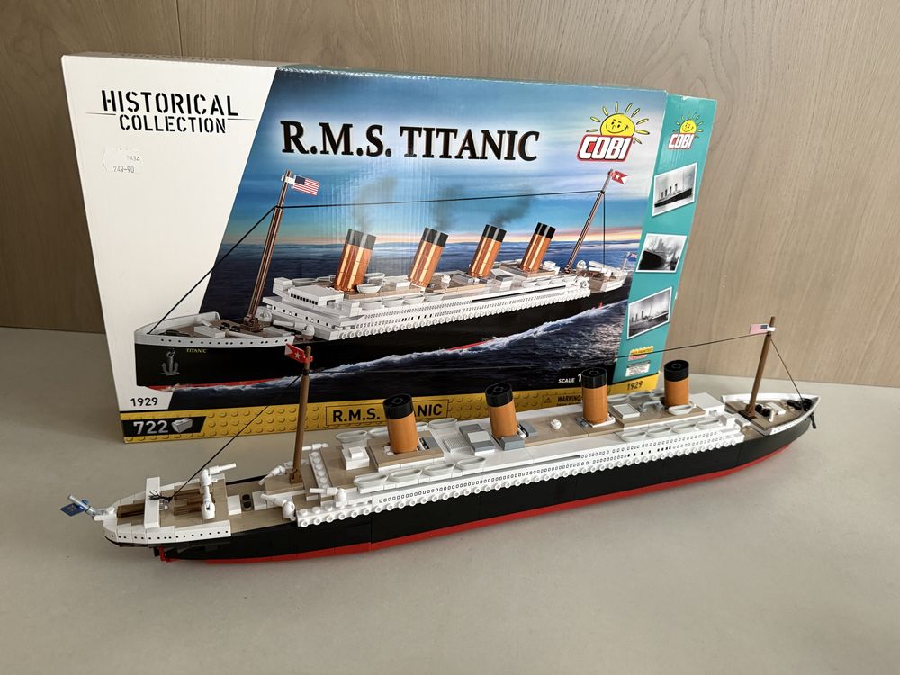 Klocki R.M.S. Titanic 722 klocki Cobi Klocki
