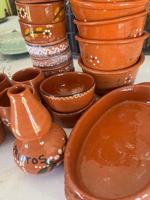 Louça de barro tradicional