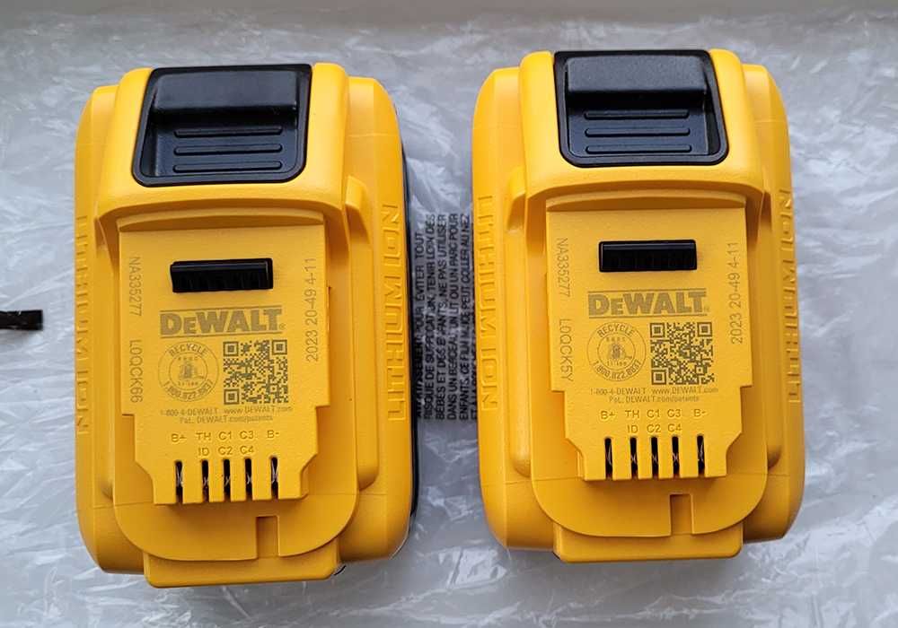 Нова оригінальна батарея 23 року DeWalt XR DCB210 20v 10Ah акумулятор