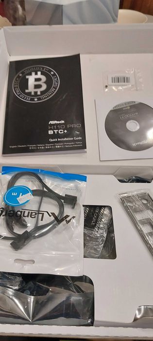 Zestaw płyta główna ASrock BTC + procesor + pamięć