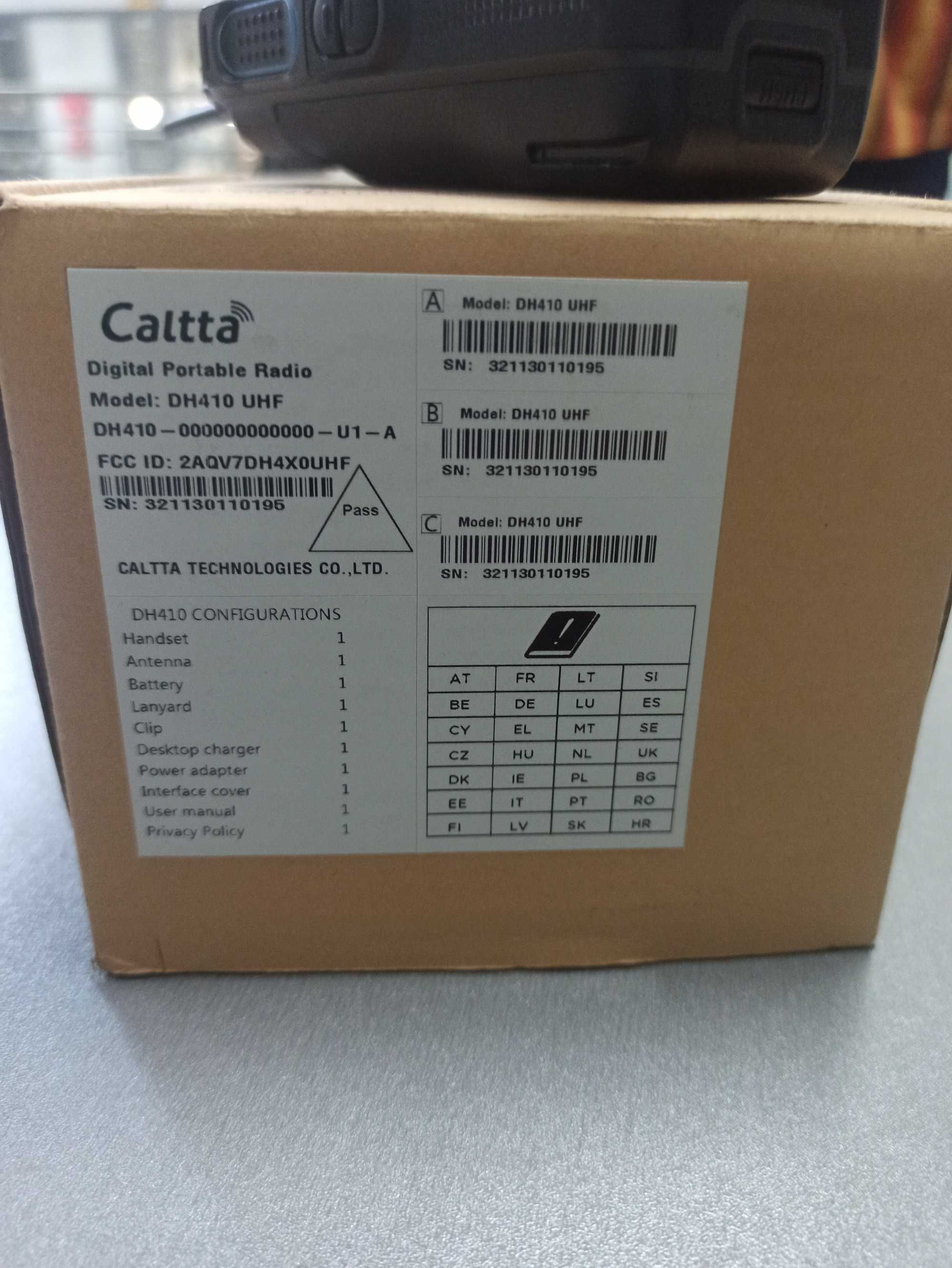 Радіостанція рація Caltta DH410 UHF