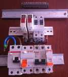 lote de disjuntores para corrente eléctrica
