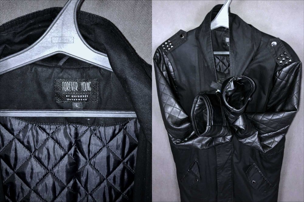 Парка демісезонна Forever Young 21 та KHUJO жіноча в стилі Diesel