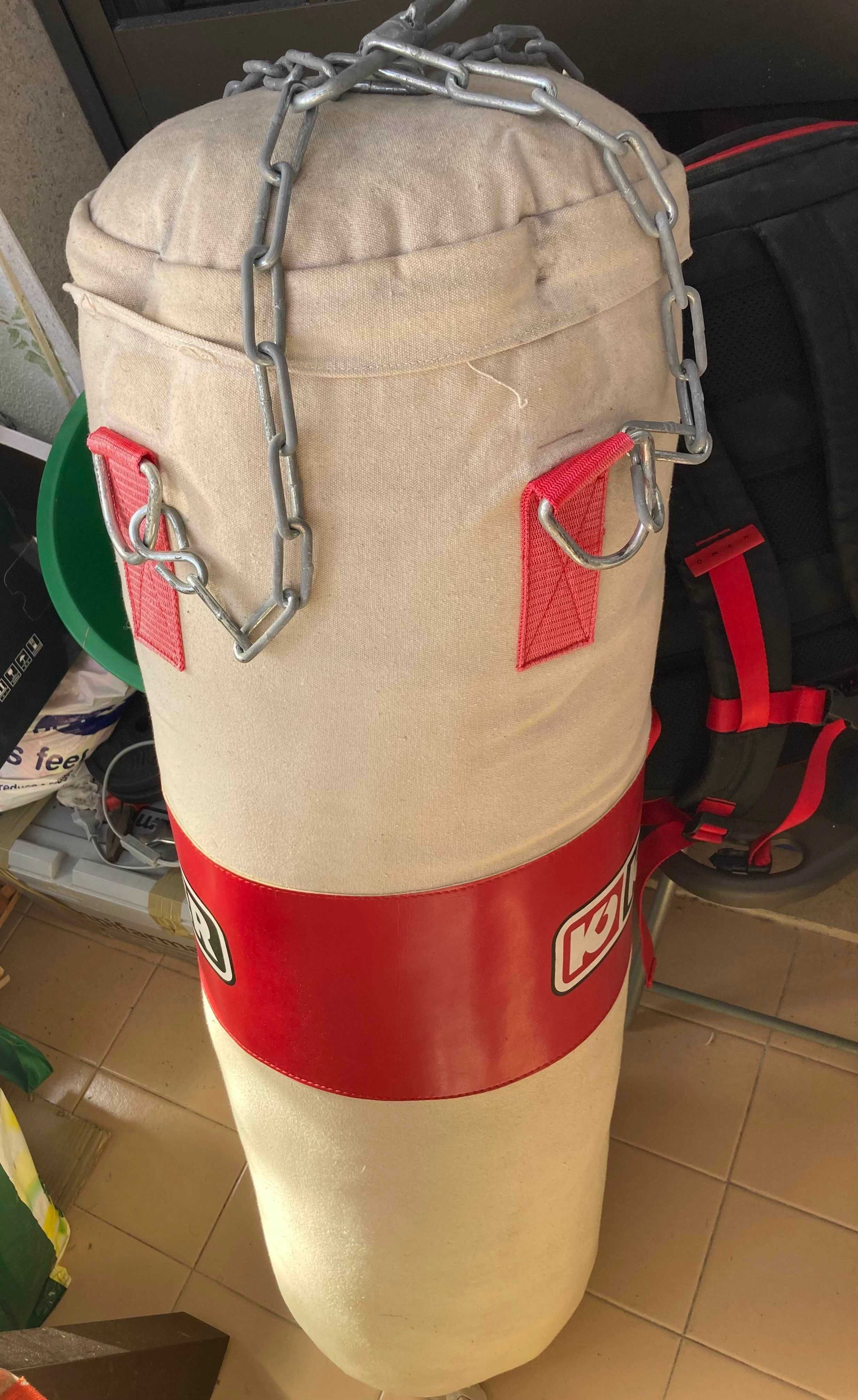 Saco de boxe + luvas (Kohler)