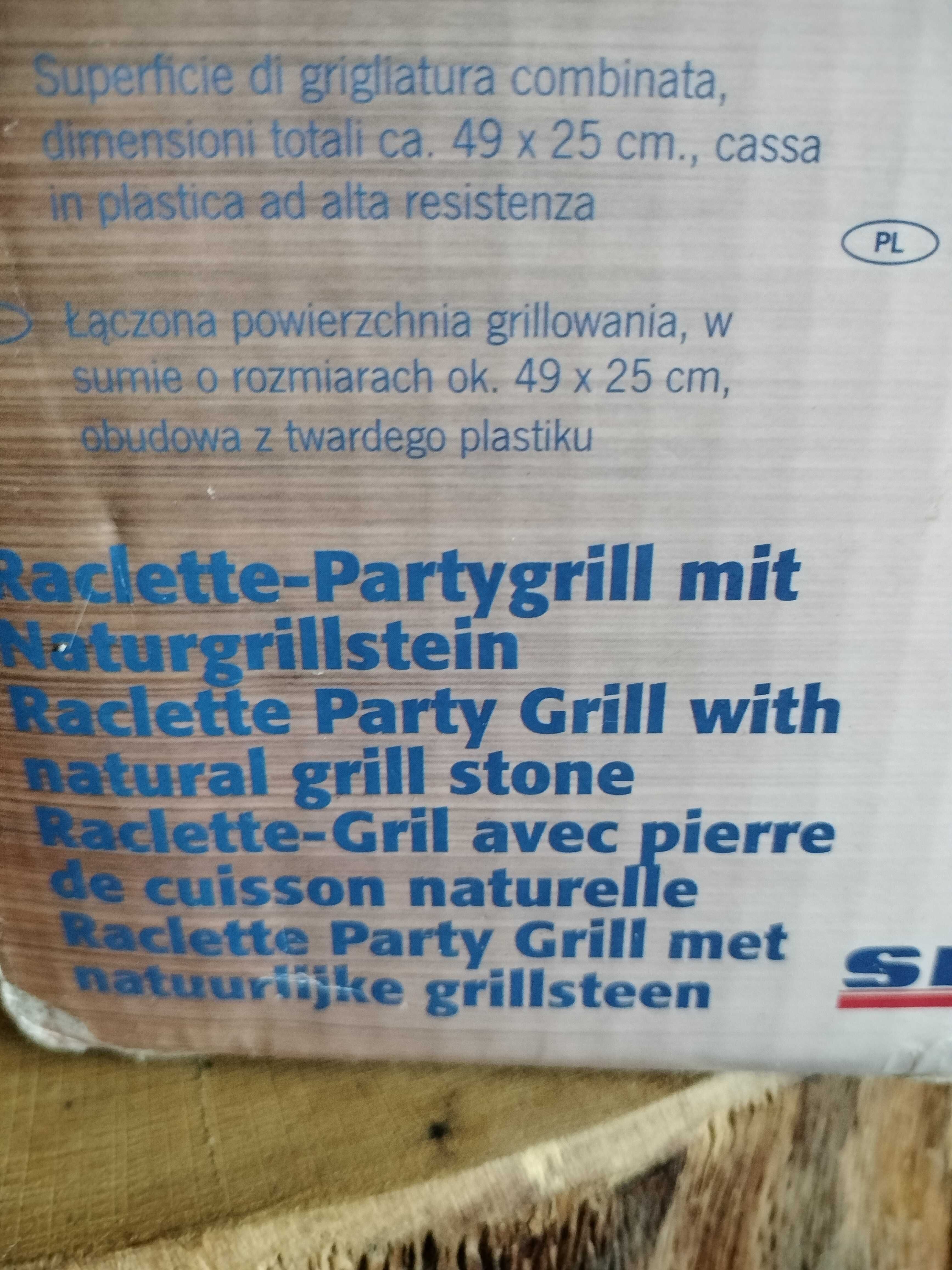 Severin RG 9645 grill elektryczny Raclette z płytą kamienną