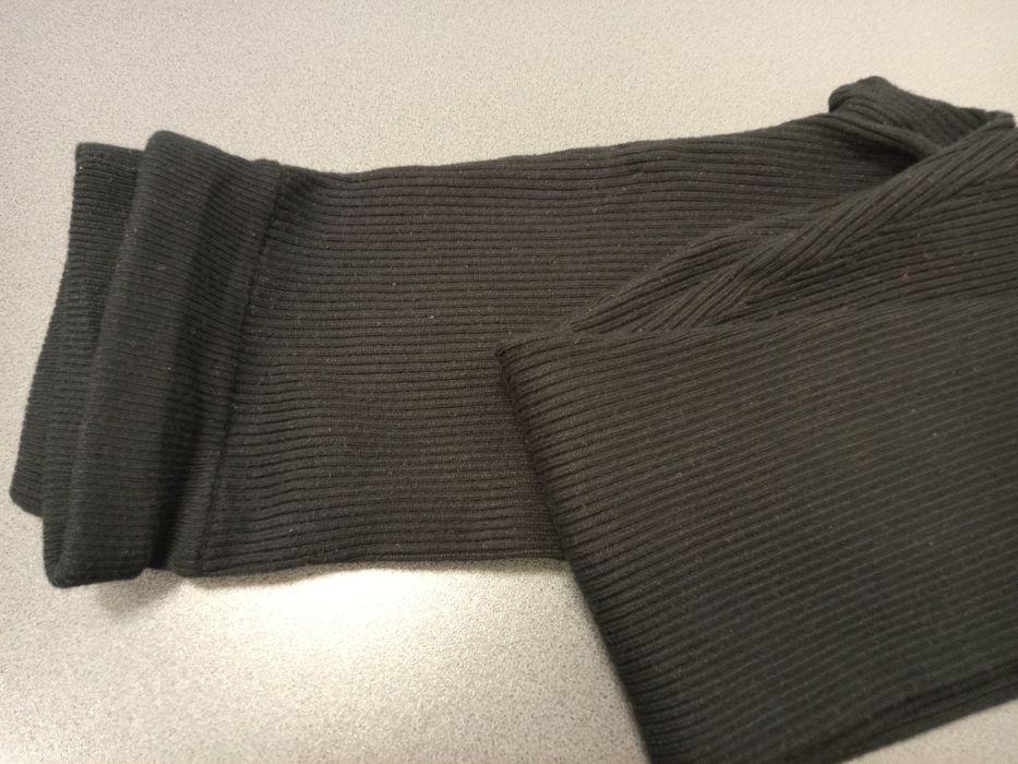 Legginsy damskie prążkowane oversize