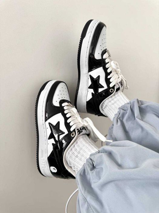 Кросівки A Bathing Ape Bape Sta M2 Black/White premium