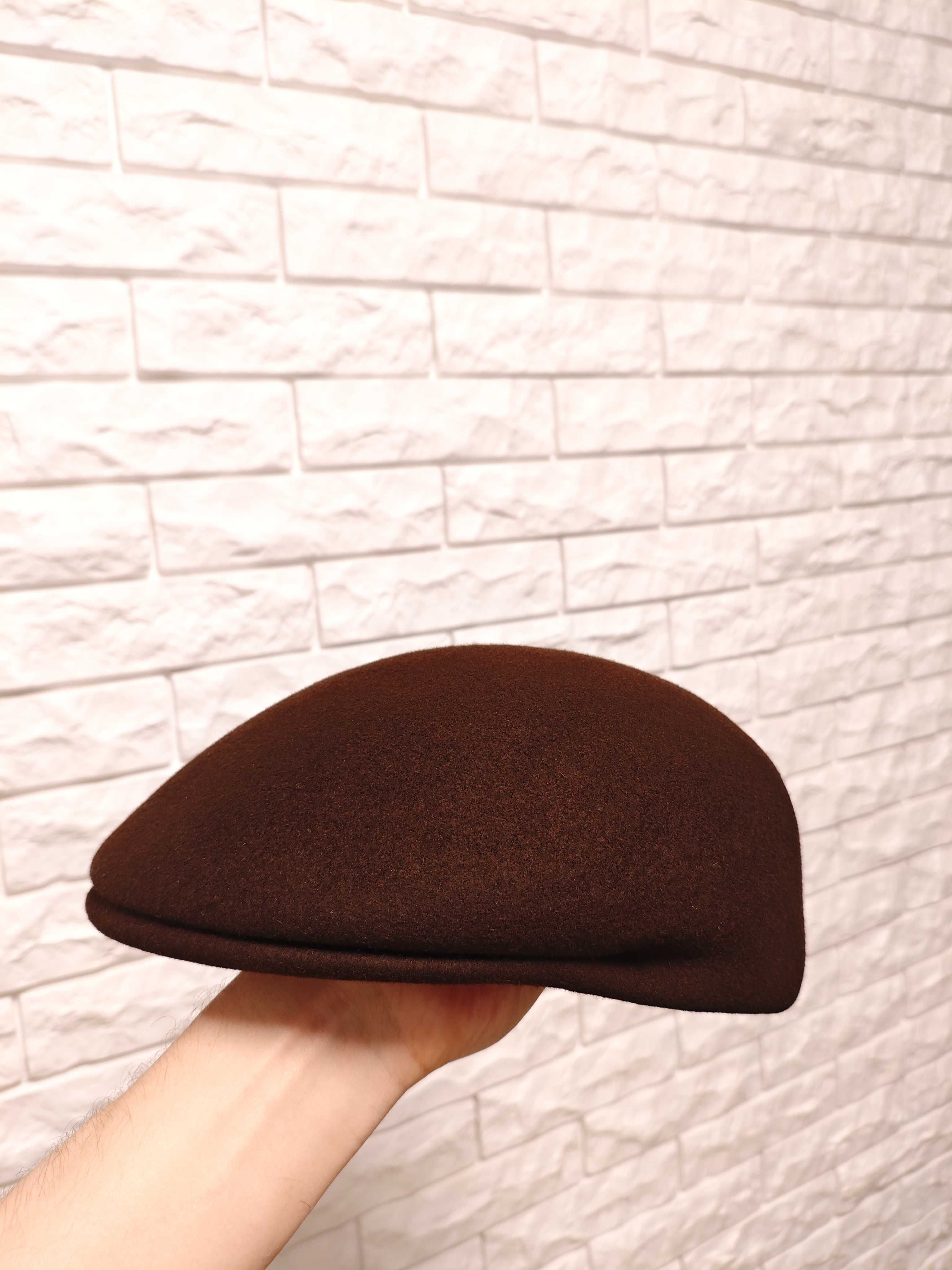 Stetson р. L кепка чоловіча фетрова коричнева шерстяна жиганка шерсть