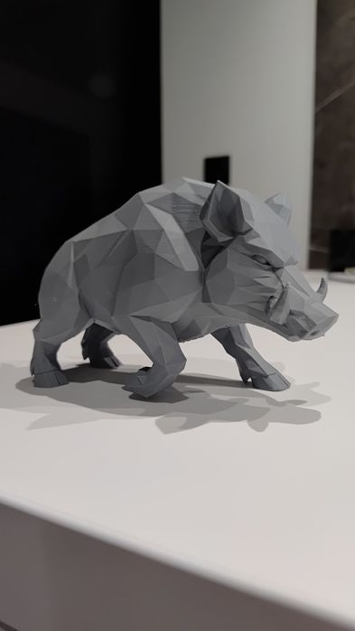 Dzik figurka  wydruk 3d Figura