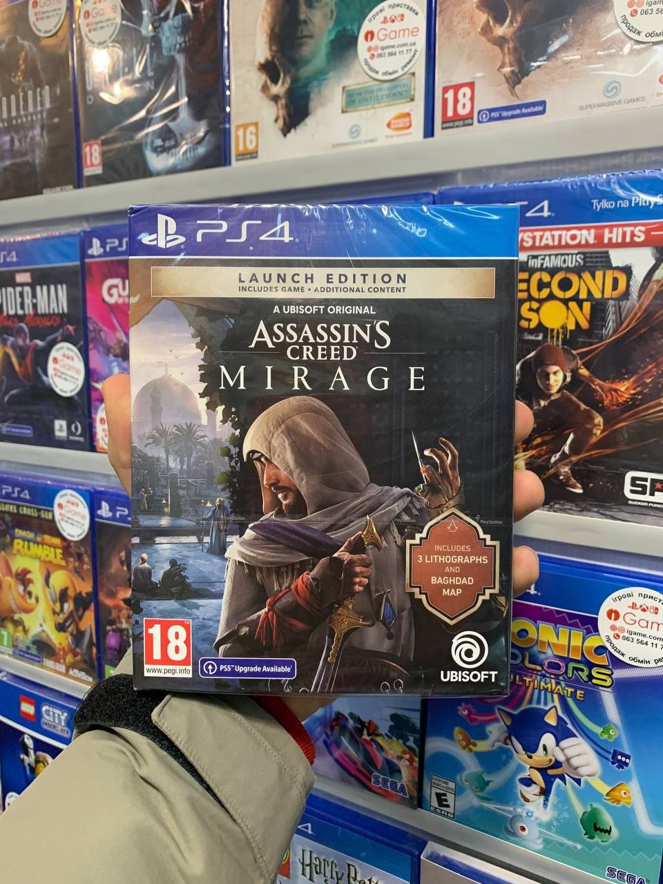 Assassin's Creed Mirage, Ps4, Ps5, Sony Playstation, igame