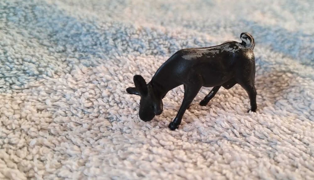 KOZA, zwierzątko, figurka, prl