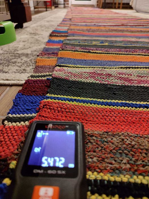 Домоткана доріжка 11 метрів, ручна робота, 1960-ті, Чернігівщина.